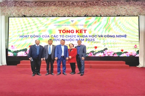 Lãnh đạo Viện NFSI tham dự Hội nghị tổng kết công tác năm 2025, triển khai nhiệm vụ năm 2026 của Liên hiệp các Hội khoa học và kỹ thuật Việt Nam