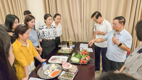Thông báo Khóa đào tạo Kỹ thuật lấy mẫu thực phẩm cho các học viên khu vực phía Nam